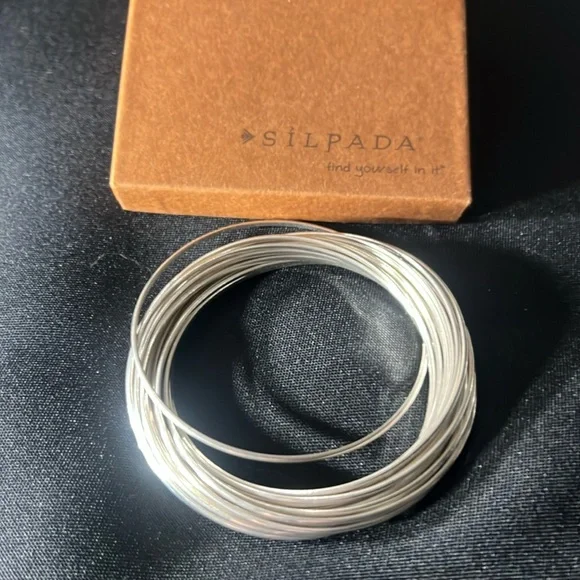 Sterling silver bangles - Picture 1 of 3